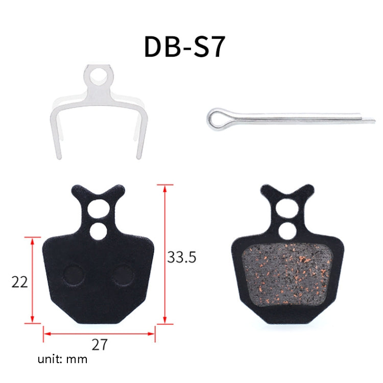 3 Pairs Mountain Bike Semi-Metallic Brake Pads M355 Oil Disc BB5 Resin Disc Brakes, Bagged(DB-S7) - Bicycle Brake Parts by buy2fix | Online Shopping UK | buy2fix