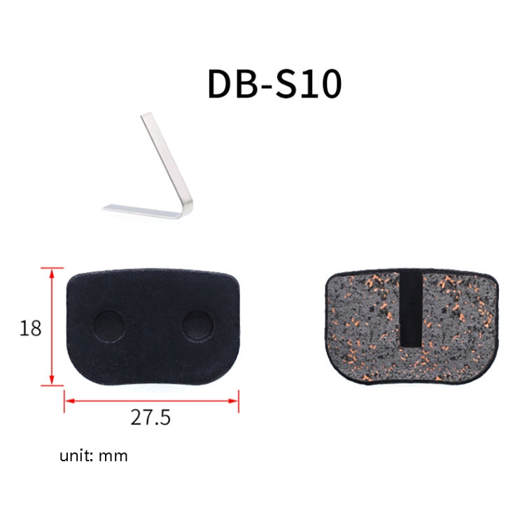 3 Pairs Mountain Bike Semi-Metallic Brake Pads M355 Oil Disc BB5 Resin Disc Brakes, Bagged(DB-S10) by buy2fix