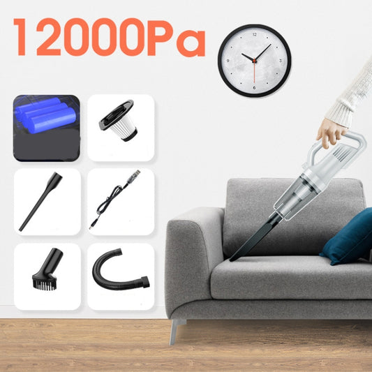 Upgrade 3 Section 11.1V Car Home High Suction Handheld Mute Wireless Vacuum Cleaner - Vacuum Cleaner by buy2fix | Online Shopping UK | buy2fix