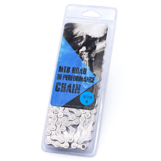 Mountain Road Bike Chain Electroplating Chain, Specification: 6/7/8 Speed - Bicycle Chains & Rounds by buy2fix | Online Shopping UK | buy2fix