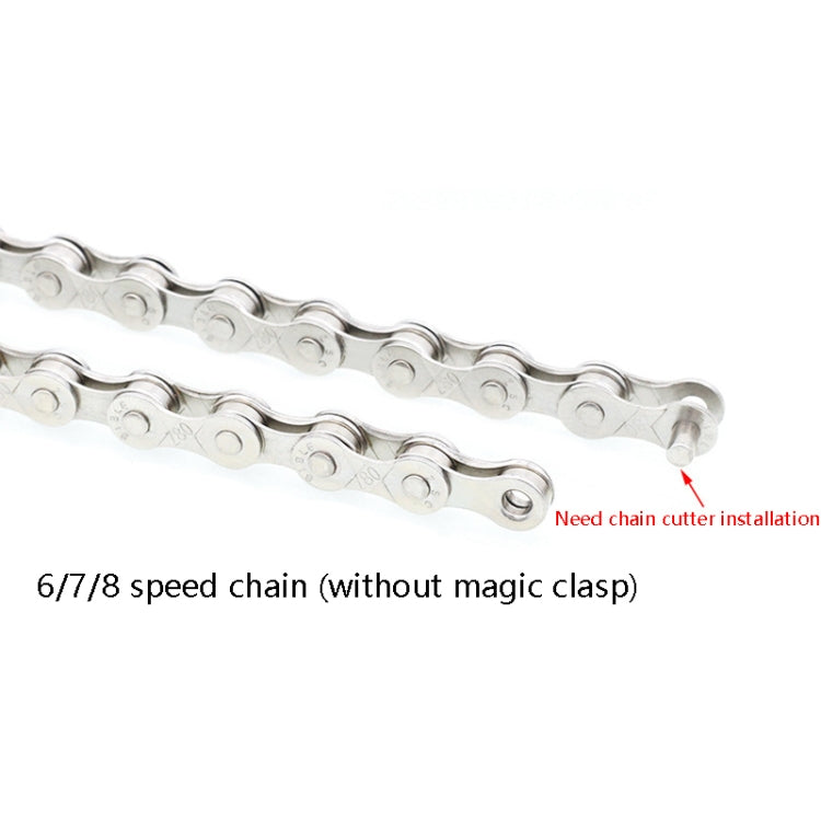 Mountain Road Bike Chain Electroplating Chain, Specification: 6/7/8 Speed - Bicycle Chains & Rounds by buy2fix | Online Shopping UK | buy2fix