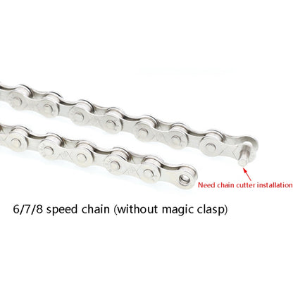 Mountain Road Bike Chain Electroplating Chain, Specification: 6/7/8 Speed - Bicycle Chains & Rounds by buy2fix | Online Shopping UK | buy2fix