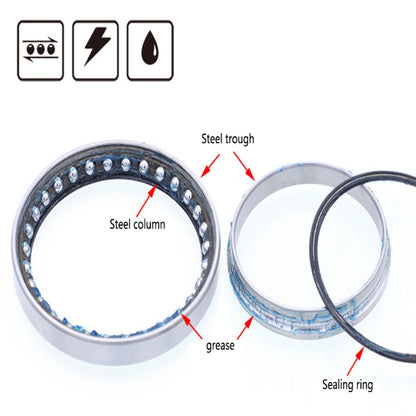 52mm ZH411 Bicycle Headset Repair Bearing Headset Bearing - Cap Component by buy2fix | Online Shopping UK | buy2fix