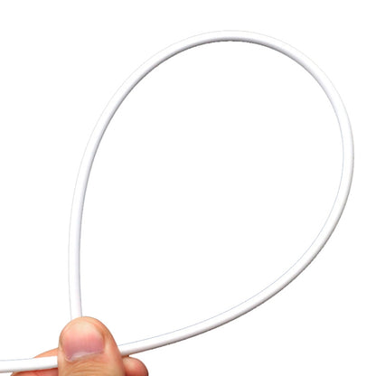 TRLREQ Mountain Bike Brake Tube 5mm Hydraulic Oil Disc Oil Brakes Braided Tube, Length: 3 PCS 1m (White) by buy2fix