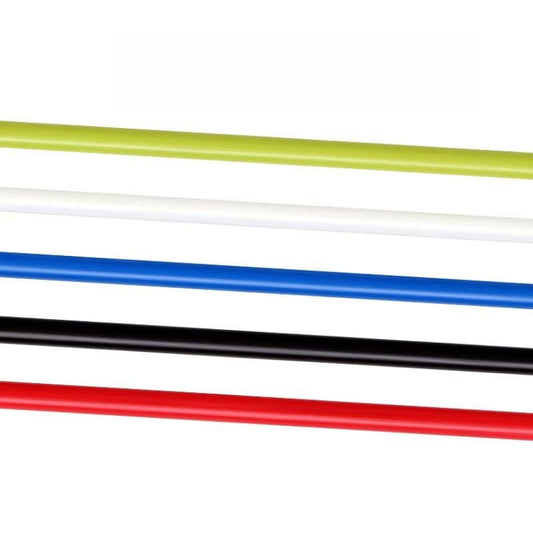 TRLREQ Mountain Bike Brake Tube 5mm Hydraulic Oil Disc Oil Brakes Braided Tube, Length: 3m (White) - Bicycle Brake Parts by buy2fix | Online Shopping UK | buy2fix