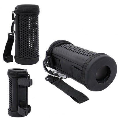 For JBL Flip 5 Bluetooth Speaker Storage Box Kaleidoscope Hollow Protective Cover(Black) - Protective Case by buy2fix | Online Shopping UK | buy2fix