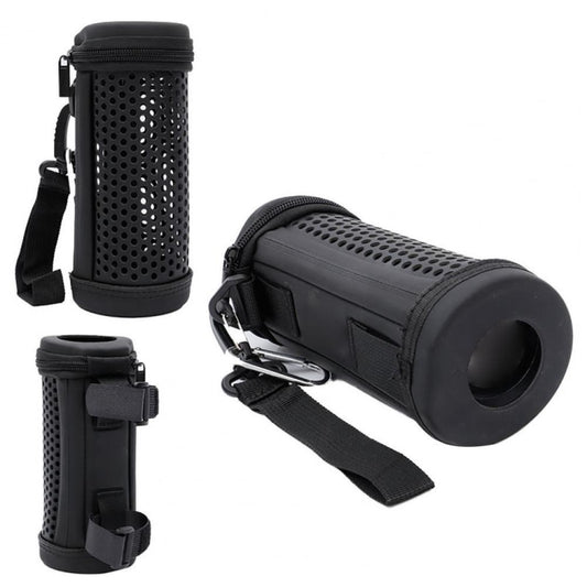 For JBL Flip 5 Bluetooth Speaker Storage Box Kaleidoscope Hollow Protective Cover(Black) - Protective Case by buy2fix | Online Shopping UK | buy2fix