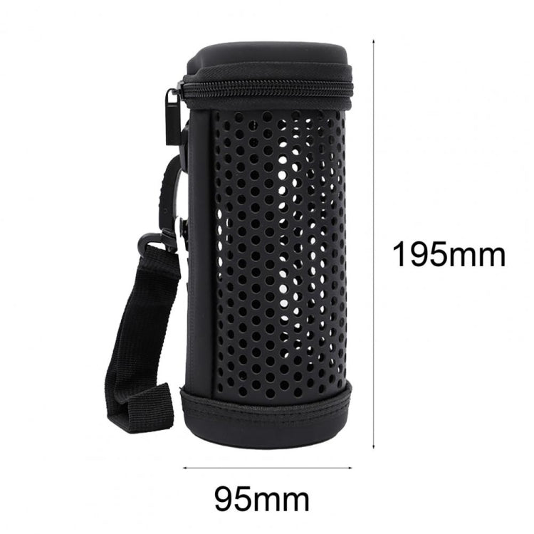 For JBL Flip 5 Bluetooth Speaker Storage Box Kaleidoscope Hollow Protective Cover(Black) - Protective Case by buy2fix | Online Shopping UK | buy2fix
