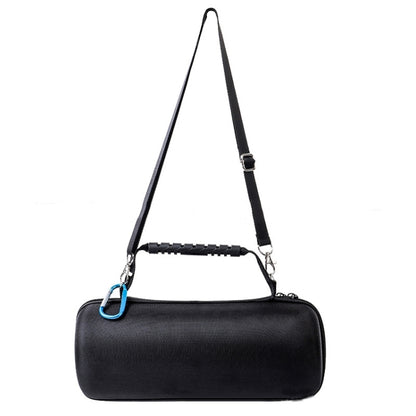 P403 For JBL Pulse 4 EVA Speaker Protective Cover Storage Box Outdoor Portable Bag With Shoulder Strap & Carabiner(Black) - Protective Case by buy2fix | Online Shopping UK | buy2fix
