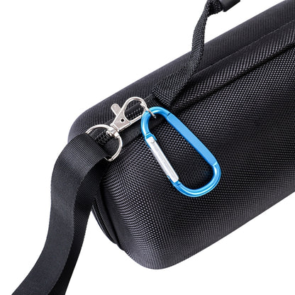 P403 For JBL Pulse 4 EVA Speaker Protective Cover Storage Box Outdoor Portable Bag With Shoulder Strap & Carabiner(Black) - Protective Case by buy2fix | Online Shopping UK | buy2fix