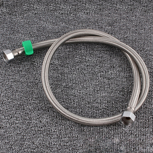 3m Steel Hat 304 Stainless Steel Metal Knitting Hose Toilet Water Heater Hot And Cold Water High Pressure Pipe 4/8 Inch DN15 Connecting Pipe - Water Heaters & Accessories by buy2fix | Online Shopping UK | buy2fix