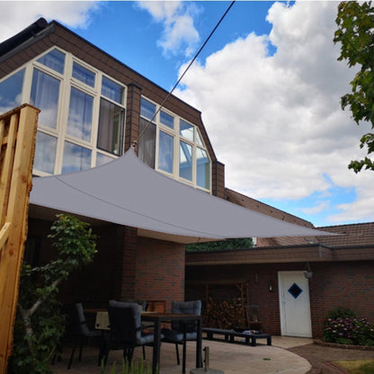 Outdoor Garden Sunshade Sail Waterproof Anti-UV Canopy, Size: 2m x 4m(Beige) - Tents & Accessories by buy2fix | Online Shopping UK | buy2fix