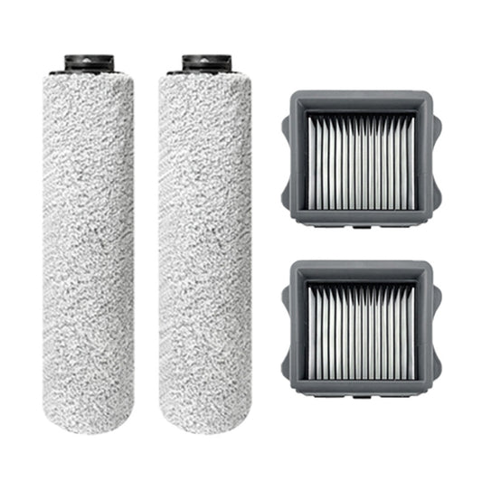 Scrubber Accessories Filter Roll Brush Set For Tianke Floor One, Specification： Set 2 - For Tineco Accessories by buy2fix | Online Shopping UK | buy2fix