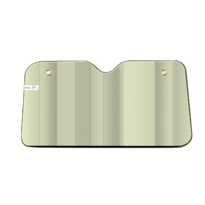 Aluminum Foil Five-Layer Thickening Car Sunscreen Heat Insulation Sun Visor 145x70cm Gold by buy2fix