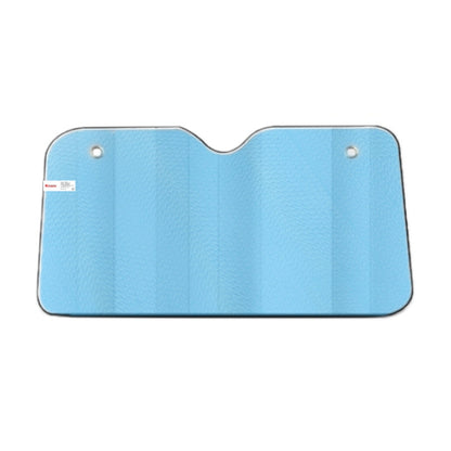 Aluminum Foil Five-Layer Thickening Car Sunscreen Heat Insulation Sun Visor 145x70cm Blue by buy2fix