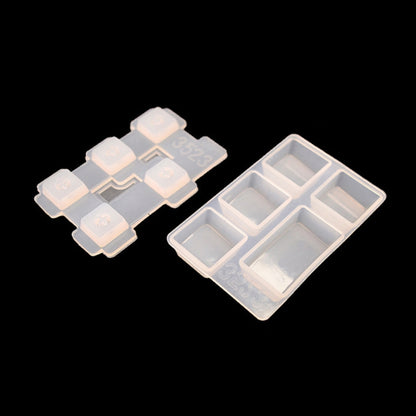2 PCS DIY Keycap Silicone Mold OEM Mechanical Keyboard Silicone Mold, Style: MD3523 - Arts & Crafts by buy2fix | Online Shopping UK | buy2fix