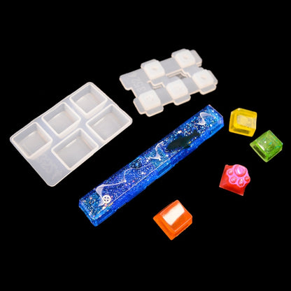 2 PCS DIY Keycap Silicone Mold OEM Mechanical Keyboard Silicone Mold, Style: MD3523 - Arts & Crafts by buy2fix | Online Shopping UK | buy2fix