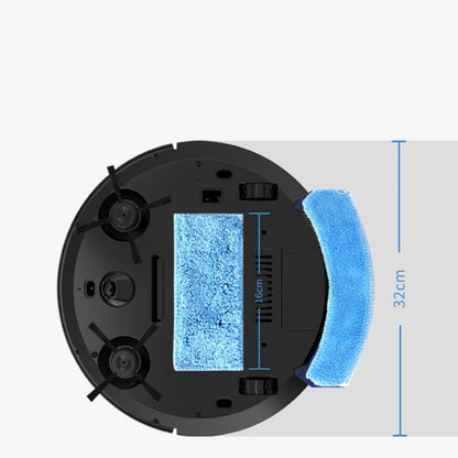 Intelligent Sweeping Suction And Mopping Integrated Automatic Sweeping Robot RS300 (Black Anti-fall) - Robot Vacuum Cleaner by buy2fix | Online Shopping UK | buy2fix