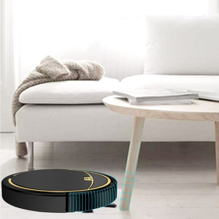 Intelligent Sweeping Suction And Mopping Integrated Automatic Sweeping Robot RS300 (Black Anti-fall) - Robot Vacuum Cleaner by buy2fix | Online Shopping UK | buy2fix