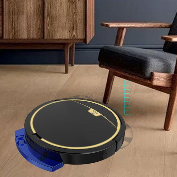 Intelligent Sweeping Suction And Mopping Integrated Automatic Sweeping Robot RS300 (Black Anti-fall) - Robot Vacuum Cleaner by buy2fix | Online Shopping UK | buy2fix