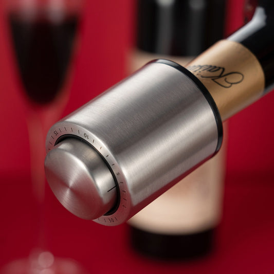 Metal Dust-Proof Sealed Vacuum Wine Bottle Cap Stopper, Specification: Style D SP-002S - Bottle Stopper by buy2fix | Online Shopping UK | buy2fix