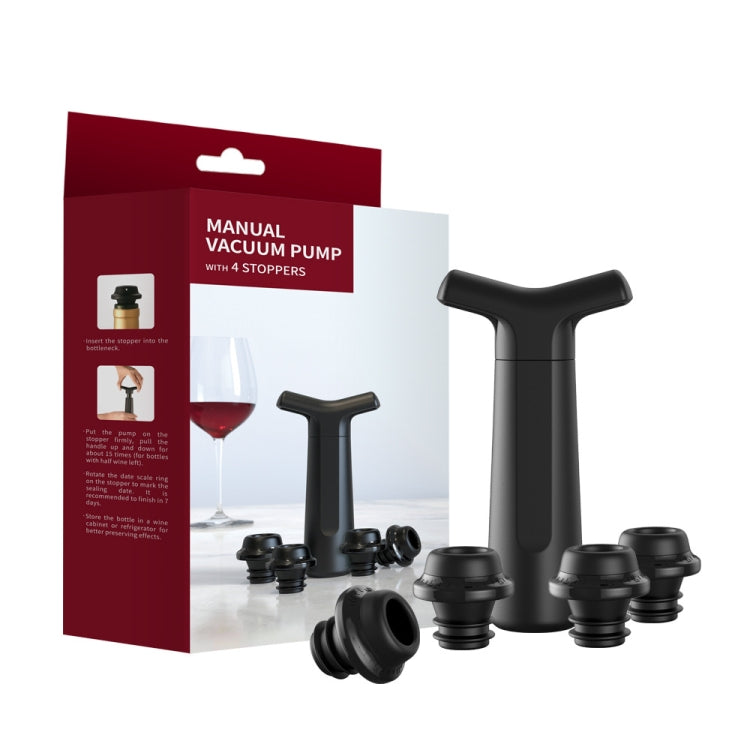 Metal Dust-Proof Sealed Vacuum Wine Bottle Cap Stopper, Specification: Style J KVS-20 - Bottle Stopper by buy2fix | Online Shopping UK | buy2fix