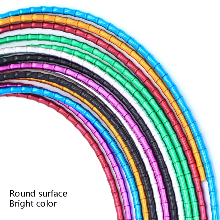 TRLREQ Mountain Road Bicycle Aluminum Alloy Brake Outer Tube Oil-Filled Fish Bone Line Tube, Colour: Black by buy2fix