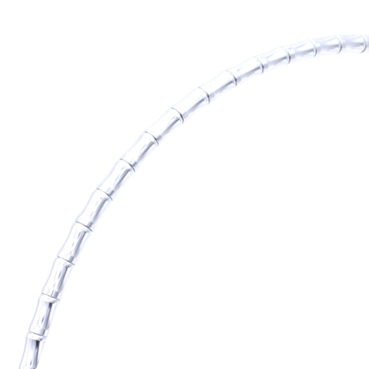 TRLREQ Mountain Road Bicycle Aluminum Alloy Brake Outer Tube Oil-Filled Fish Bone Line Tube, Colour: Silver by buy2fix