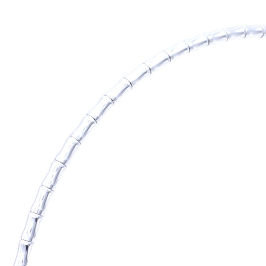 TRLREQ Tube extérieur de frein en alliage d'aluminium pour vélo de route de montagne Tube de ligne en os de poisson rempli d'huile, couleur: argent