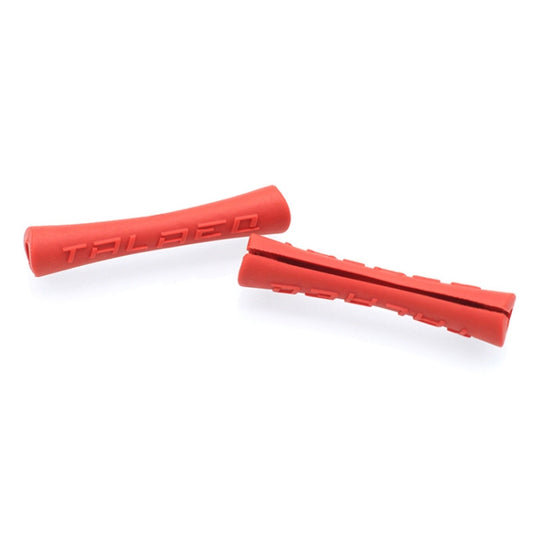 10 PCS TRLREQ Mountain Road Bicycle Frame Opening Protective Cover Variable Speed Brake Line Tube Car Paint Anti-Abrasion Rubber Cover(Red) - Bicycle Brake Parts by buy2fix | Online Shopping UK | buy2fix