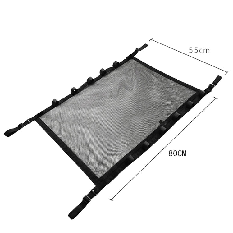 Adjustable Hanging Car Top Storage Bag Car Fishing Rod Rack(Storage Bag) by buy2fix