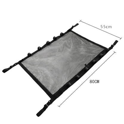 Adjustable Hanging Car Top Storage Bag Car Fishing Rod Rack(Storage Bag) by buy2fix