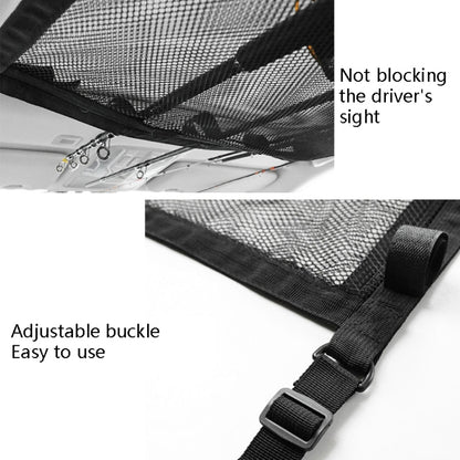 Adjustable Hanging Car Top Storage Bag Car Fishing Rod Rack(Storage Bag) by buy2fix