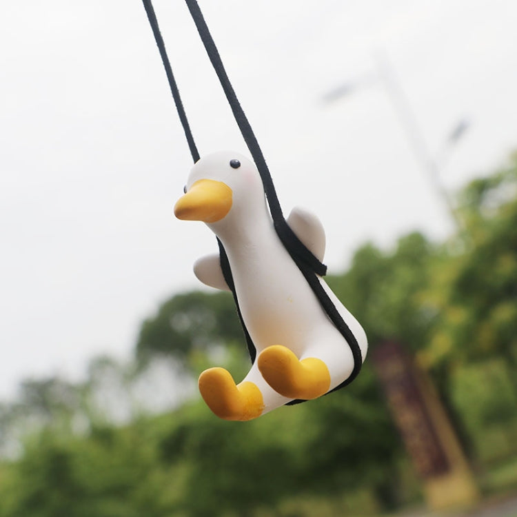 Car Duck Pendant Swing Duck Car Pendant(Without Perfume) by buy2fix