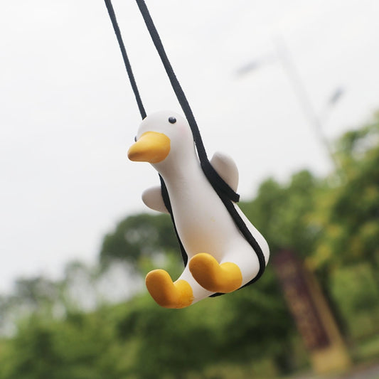 Car Duck Pendant Swing Duck Car Pendant(Without Perfume) by buy2fix
