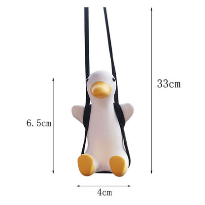 Car Duck Pendant Swing Duck Car Pendant(Without Perfume) by buy2fix