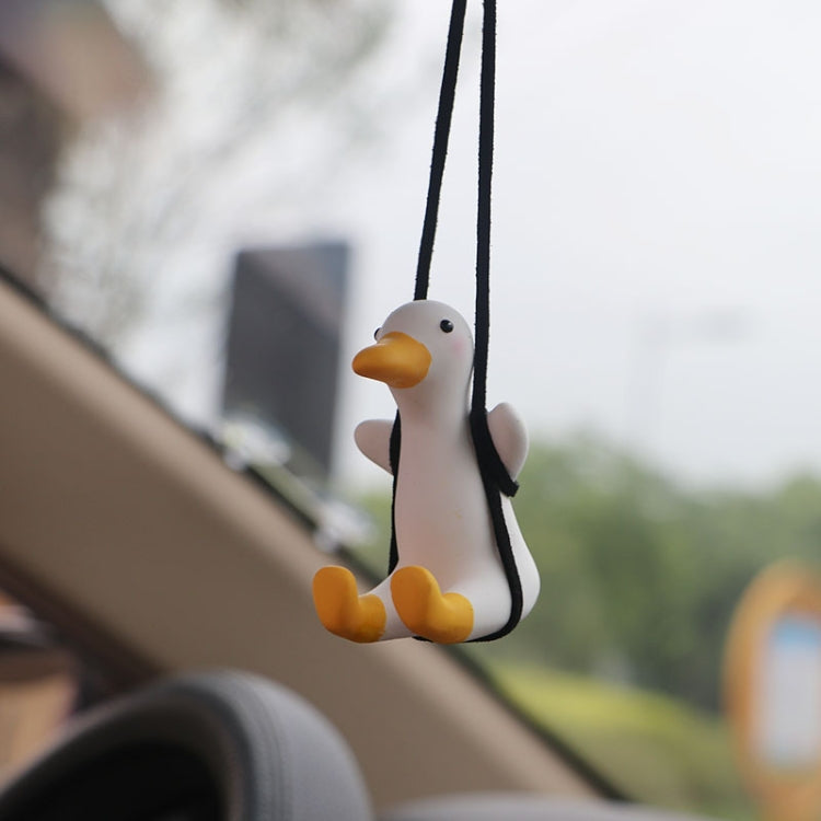 Car Duck Pendant Swing Duck Car Pendant(Without Perfume) by buy2fix