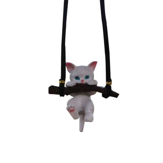 2 PCS Car Pendant Car Decoration Cat Pendant(Branches Cat) by buy2fix