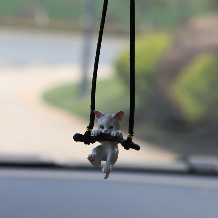 2 PCS Car Pendant Car Decoration Cat Pendant(Branches Cat) by buy2fix