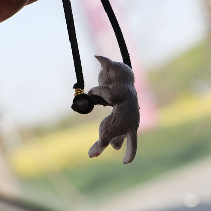 2 PCS Car Pendant Car Decoration Cat Pendant(Branches Cat) by buy2fix