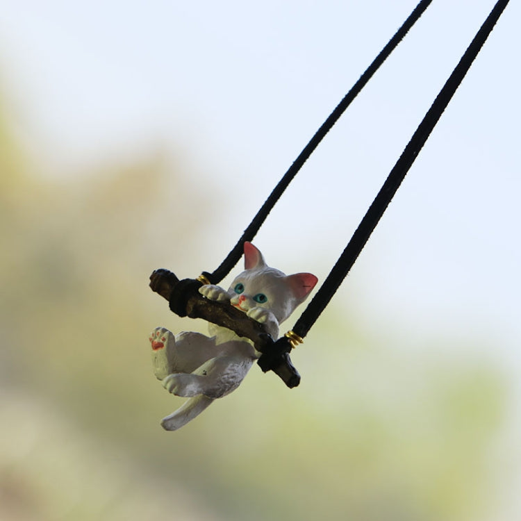 2 PCS Car Pendant Car Decoration Cat Pendant(Branches Cat) by buy2fix