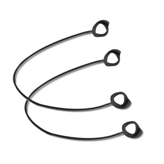 3 PCS Bluetooth Headphone Sports Silicone Anti-Lost Rope For Samsung GALAXLBuds 1 / 2(Black) - Anti-lost & Holder by buy2fix | Online Shopping UK | buy2fix