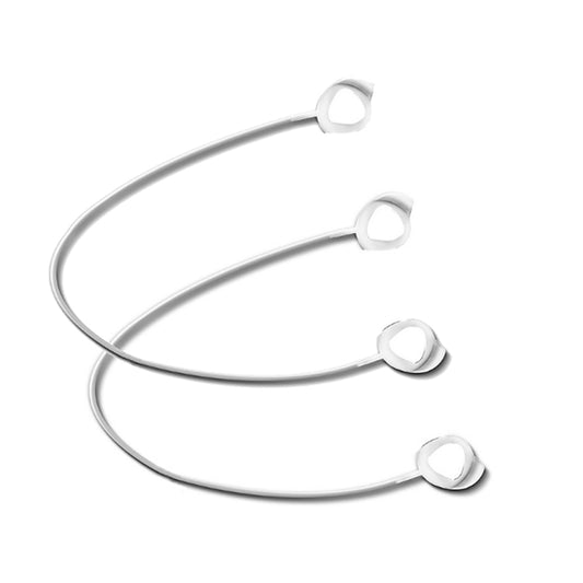 3 PCS Bluetooth Headphone Sports Silicone Anti-Lost Rope For Samsung GALAXLBuds 1 / 2(White) - Anti-lost & Holder by buy2fix | Online Shopping UK | buy2fix
