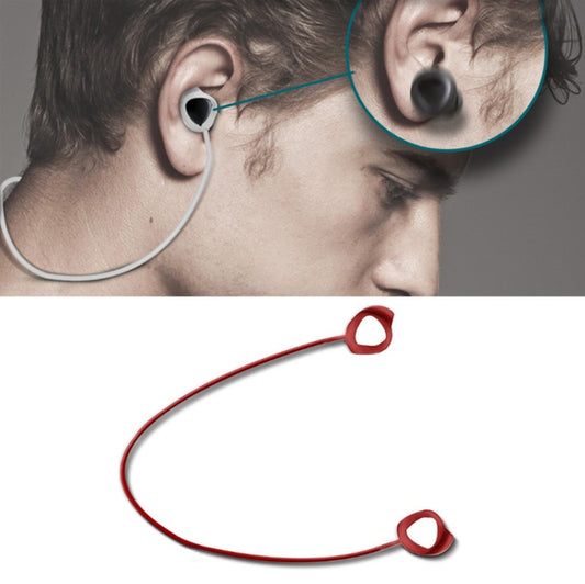 3 PCS Bluetooth Headphone Sports Silicone Anti-Lost Rope For Samsung GALAXLBuds 1 / 2(Red) - Anti-lost & Holder by buy2fix | Online Shopping UK | buy2fix