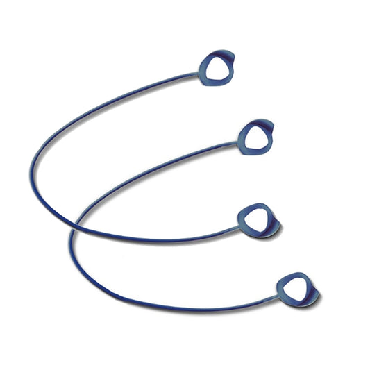 3 PCS Bluetooth Headphone Sports Silicone Anti-Lost Rope For Samsung GALAXLBuds 1 / 2(Blue) - Anti-lost & Holder by buy2fix | Online Shopping UK | buy2fix