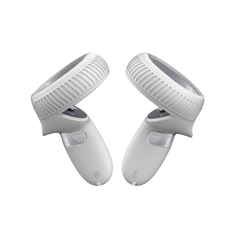 VR Handle Silicone Non-slip Drop Resistant Protective Cver For Meta Quest(White) - VR Accessories by buy2fix | Online Shopping UK | buy2fix