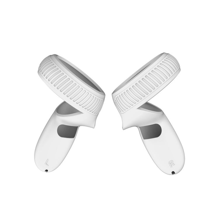 VR Handle Silicone Non-slip Drop Resistant Protective Cver For Meta Quest(White) - VR Accessories by buy2fix | Online Shopping UK | buy2fix