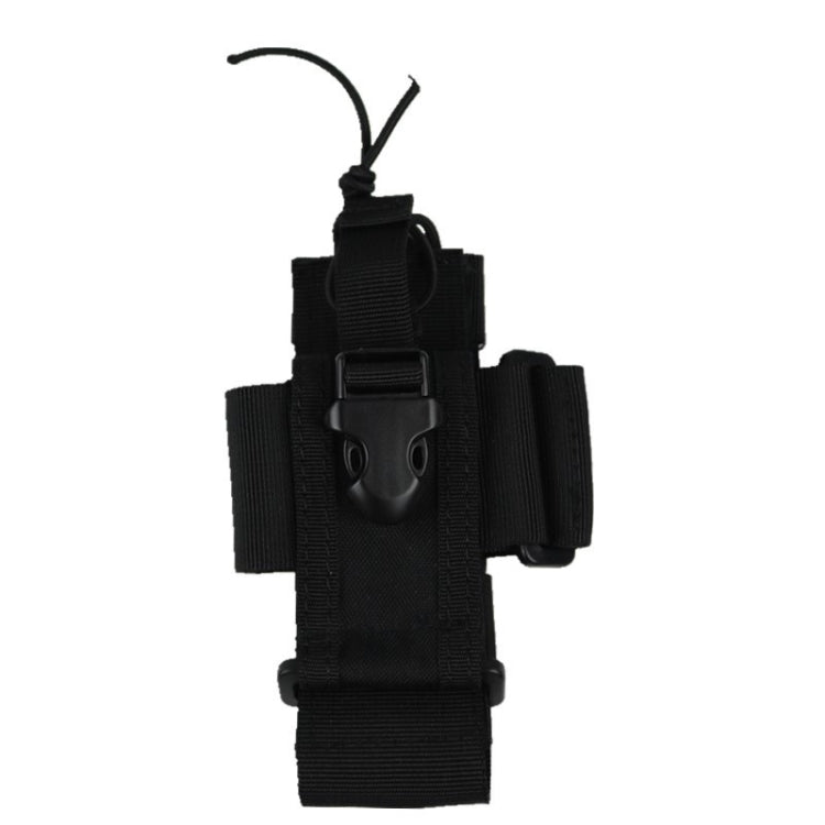Outdoor Walkie Talkie Bag Mobile Phone Bag Mini Waist Bag Free Size(Black) - Cases by buy2fix | Online Shopping UK | buy2fix