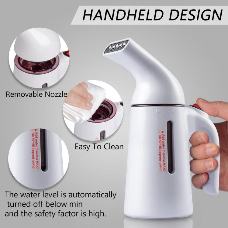 ES-150 700W Household Handheld Garment Ironing Machine Steam Ironing Machine Mini Electric Iron,UK Plug - Garment Steamer by buy2fix | Online Shopping UK | buy2fix