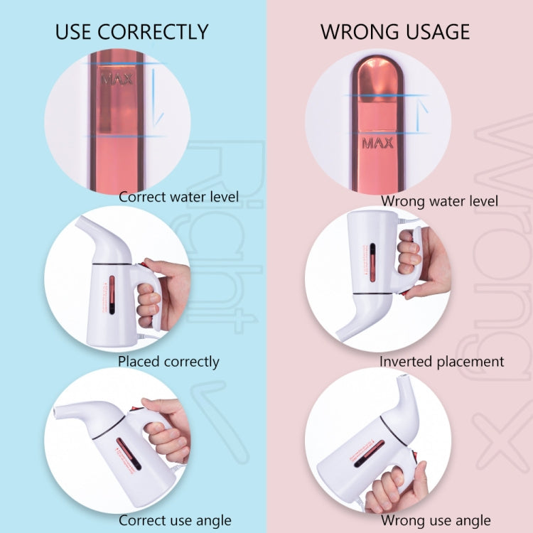 ES-150 700W Household Handheld Garment Ironing Machine Steam Ironing Machine Mini Electric Iron,UK Plug - Garment Steamer by buy2fix | Online Shopping UK | buy2fix